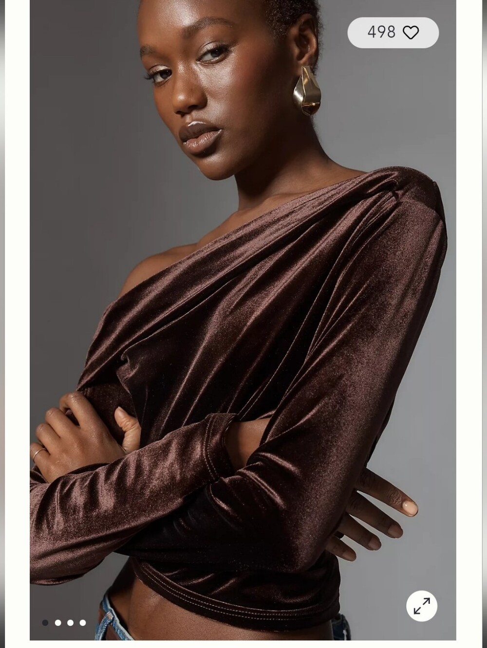 Reformation Off The Shoulder Top XS - Picture 1 of 7